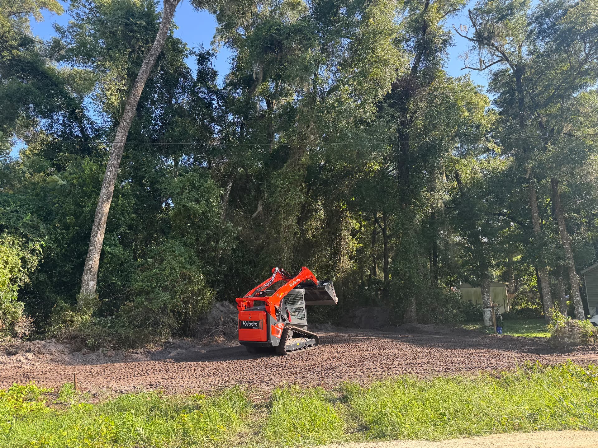 Root Raking with the SVL75-3 in Marion County, FL